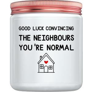 House Warming Gifts New Home Gifts Ideas, Funny New Apartment Gift for Women, Men, Neighbor, Friend Unique Housewarming Candle