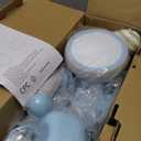 Umatoll Colorful Lighting Baby Balance Bike Toys for 1 Year Old Boys Gifts, Adjustable Seat Baby Walker, One Year Old Boy Birthday Gifts, 12-24 Months Toddler First Ride on Toys