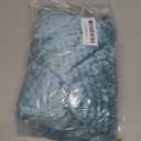 Fuzzy Blanket or Fluffy Blanket for Baby, Soft Warm Cozy Coral Fleece Toddler, Infant or Newborn Receiving Blanket for Crib, Stroller, Travel, Decorative (28Wx40L, XS-Blue Bell)