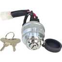 EZROAD Ignition Switch SBA385201890 87760272 Compatible with New Holland TC30 2120 1920 3415 1720 1320 1220 1520 1620 1120 1215 1715 CM224 CM222 CM274 CM272 4WD 2WD 27HP 22HP Compact Tractor Mower