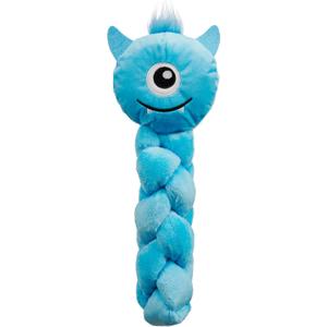Outward Hound by Nina Ottosson Twistiez Interactive Plush Dog Treat Puzzle, Monster, Blue