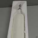 Sweejar Large Ceramic Olive Oil Dispenser Bottle, 24 Oz Relief Opaque Oil Cruet Protects To Reduce Oxidation, Storage Vinegar, Soy Sauce, Coffee Syrup, Liquids, Set of 1 (Gradient Blue) (White)