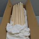 CO-Z Larger 85" H Kids Teepee Play Tent, 2.1m Large Indoor Canvas Teepee Tent for Adults, Tall Foldable Teepee Outdoor, 5 Sides Party Picnic Wedding Teepee Tent with Storage Bag