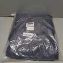 Room Divider Curtains, Blackout Ceiling Track Curtains with Hook, Extra Wide Theater Curtain for Living Room (1Panel, Navy, W8.3ft x H7ft)