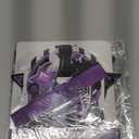 Clabby 12 Pieces Birthday Table Decorations Honeycomb Centerpieces for Table Decor Cute Birthday Honeycomb Topper for Women Men Anniversary Theme Party Supplies Photo Props(Purple, Black)