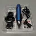 AREYZIN Nose Hair Trimmer for Men,2026 Professional 3 in 1 Painless RechargeableEar and Nose Trimmer,IPX7 Waterproof Eyebrow Facial Hair Trimmer Body Grooming Kit Dual EdgeBlades (Blue)