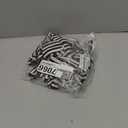 Xinnun 6 Pcs Burlap Bows Knot Handmade Ribbon Bows Natural Rustic Burlap Wreath Decorative Bowknot Ornament for Tree Decorate Festival Holiday Party Supplies(Striped Style,Black, White)