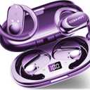 AI Translation Earbuds Real Time, Purple