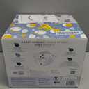 The Honest Company Comfort Dry Disposable Overnight Diapers for Sensitive Skin, Hypoallergenic, Baby Cozy Cloud and Star Signs Design Club Box Size 6 (35 lbs) 34 Count