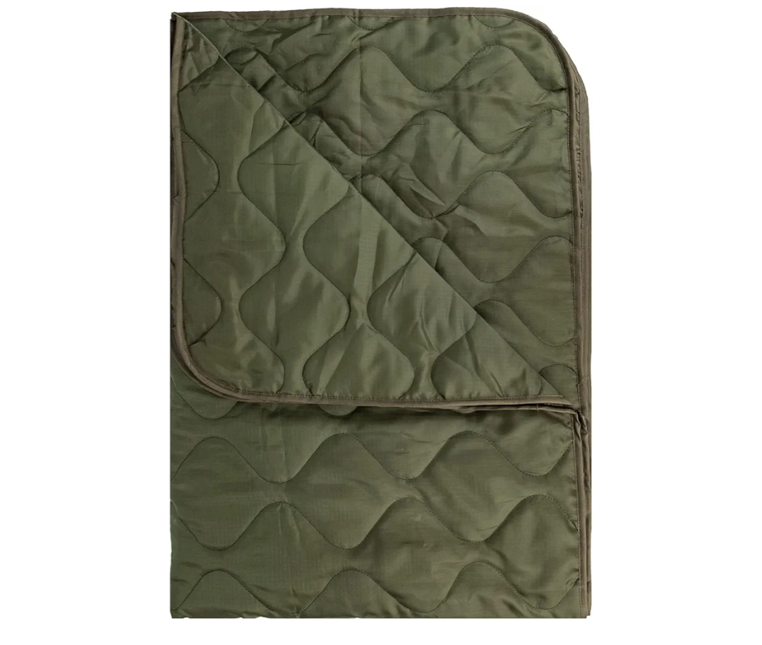 Poncho Liner Military Insulation Outdoor Camping Blanket for Travel, Beach, Grass, Picnic, Car Emergency, Outdoor, Survival 30×80"