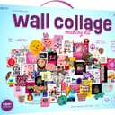 Wall Collage Kit for Teen & Tween Girls - Arts Craft Gift Ideas for Age 11, 12,13, 14, 15, 16 Year Old Girl - Birthday Gifts and Stuff for Teenage Bedroom Decor - Teens Creative Crafts Kits Teenager