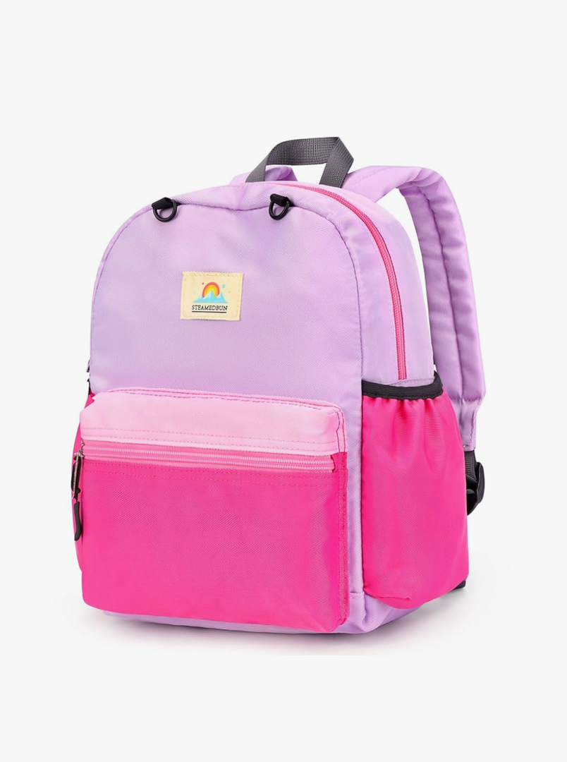 STEAMEDBUN Kids Backpack for Girls 4-6: Girls Backpacks for Elementary - 15 inch Backpack for Kindergarten