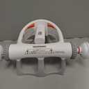 Ingenuity My Bath Seat for Sit-Up Baby Bathing, Sure & Secure Suction Cups, ASTM Safety Tested & Approved, Backrest for Assisted Sitting, Easy Setup & Storage, Gray