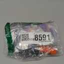 124 Pcs Halloween Party Favors Bulk - 50 LED Rings and 12 Light Up Necklaces with 62 Glow Sticks- Halloween Glow in the Dark Party Supplies Toy Gifts, Goodies Bag Fillers, Party Favors for Boys Girls