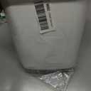 Rubbermaid Vanity Trash Can/Wastebasket 1.5-Gallons/6-Quarts White for Under Counter/Kitchen/Office/Bedroom/Bathroom