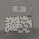 30 Pack Ceramic Wire Connector,High-Temp Screw Wire Connector,Twist Caps for High Temperature Repairs,18-8 AWG Ceramic Wire Nuts (Small)