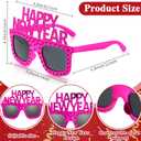 Shappy 6 Pcs 2026 Happy New Year Eyeglasses, Happy New Year Party Favors Sunglasses, Eve Glasses for Women and Men