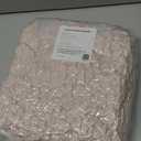 Admitrack Chunky Knit Blanket Throw, 100% Hand Knit Chenille Throw Blanket for Sofa & Home Decor, Soft and Cozy Knitted Throw Blankets (Pink，51"x63")