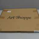 Art Shoppe Framed Print Wall Art, Vintage Wall Decor for Living Room, Bedroom, Office, High-Resolution Image on Premium Art Paper, 3/4" Frame with Plexiglass Front, Ready to Hang, 17"x21"