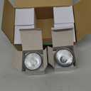 GODONLIF GU10 Bulb 120V 50W Light Bulbs for Candle Warmer Lamp, GU10+C, MR16 with Glass Cover, 2700K Warm White, Dimmable, Pack of 6