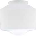 Westinghouse Lighting 85578 Corp 7-1/2-Inch Schoolhouse Replacement Globe, White