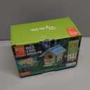 Beetle & Bee Build A Bird Bungalow - DIY Kid Art Craft Outdoor Birdhouse Kit, House Painting Kit for Kids, Hardware Glue Included- 4 Paints, 1 Brush, 7 Wooden Pcs, Chain For Tree Hanging Age 5+