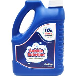 100 oz Concentrated Bubble Solution, Refills up to 8 Gallons, Non-Toxic Concentrated Solution for Bubble Machines, Giant Bubble Wands,Bubble Gun and Blowers (Single)