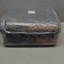 RELEANY Washable Area Rugs 6'x9' NonSlip Modern Abstract Soft for Living Room Entryway Bedroom Nursery, Print Pattern, Dark Black Gold