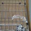 Kitchen Sink Grid and Sink Protectors 26" X 14 1/16", with Rear Drain Stainless Steel Sink Grids for Bottom of Kitchen Sinks, for Single Bowl Sinks(26" X 14 1/16" Rear Drain)