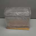 Pantry Organizers Storage, 2 Pack Onion and Potato Storage Bins Large Capacity Kitchen Counter Bins for Garlic, Fruit, Vegetable, Can Storage Countertop Organizer (12" x 7" x7") (Clear)