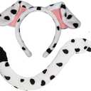 CHEU Dalmatian headband with dog ears