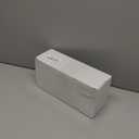 JDYOOMI Cubicle Shelf - Hanging Floating Shelves Storage Organizer for Office Cubicle Wall/Desk Partitions Easy Hang-on Metal Mesh Cubicle File Holder with 5 Pairs Plastic Hangers (White)