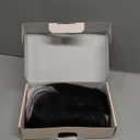 Hairro Human Hair Toppers with Wispy Bangs, Clip in 360° 3D Coverage with 3.15"x4.33" Lace Base, Seamless Lightweight Real Hairpieces for Thinning Hair, 10 Inch #1B Natural Black