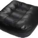 18x16x5 inches Leather Extra Thick Synthetic Car Seat Cushion for Office Chairs Can Raise Height Thickened Seat Booster Elevate Height to Relieve Back Pain Adult Driving Booster Cushion