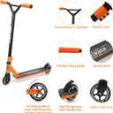 Pro Scooter - Stunt Scooter for 14 Years and Up - Perfect for Beginners Boys and Girls - Best Trick Scooter for BMX Freestyle Tricks