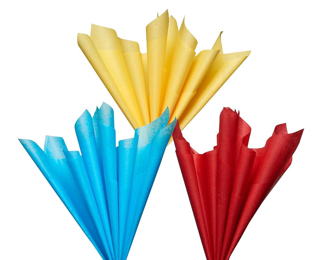 Papyrus Primary Color 24 Sheet Tissue Paper (Value Pack) for Gifts, Decorations, Crafts, DIY and More Papyrus Primary Color 24 Sheet Tissue Paper (Value Pack) for Gifts, Decorations, Crafts, DIY and More