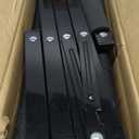 Dog Stairs for Large Dogs, for Medium Dogs, Foldable Dog Ramp for Car & SUV, Steps for Bed, Extra Wide Non-Slip Pet Steps for Car Side Door, Truck & High Beds, Portable & Adjustable - 19" Wide