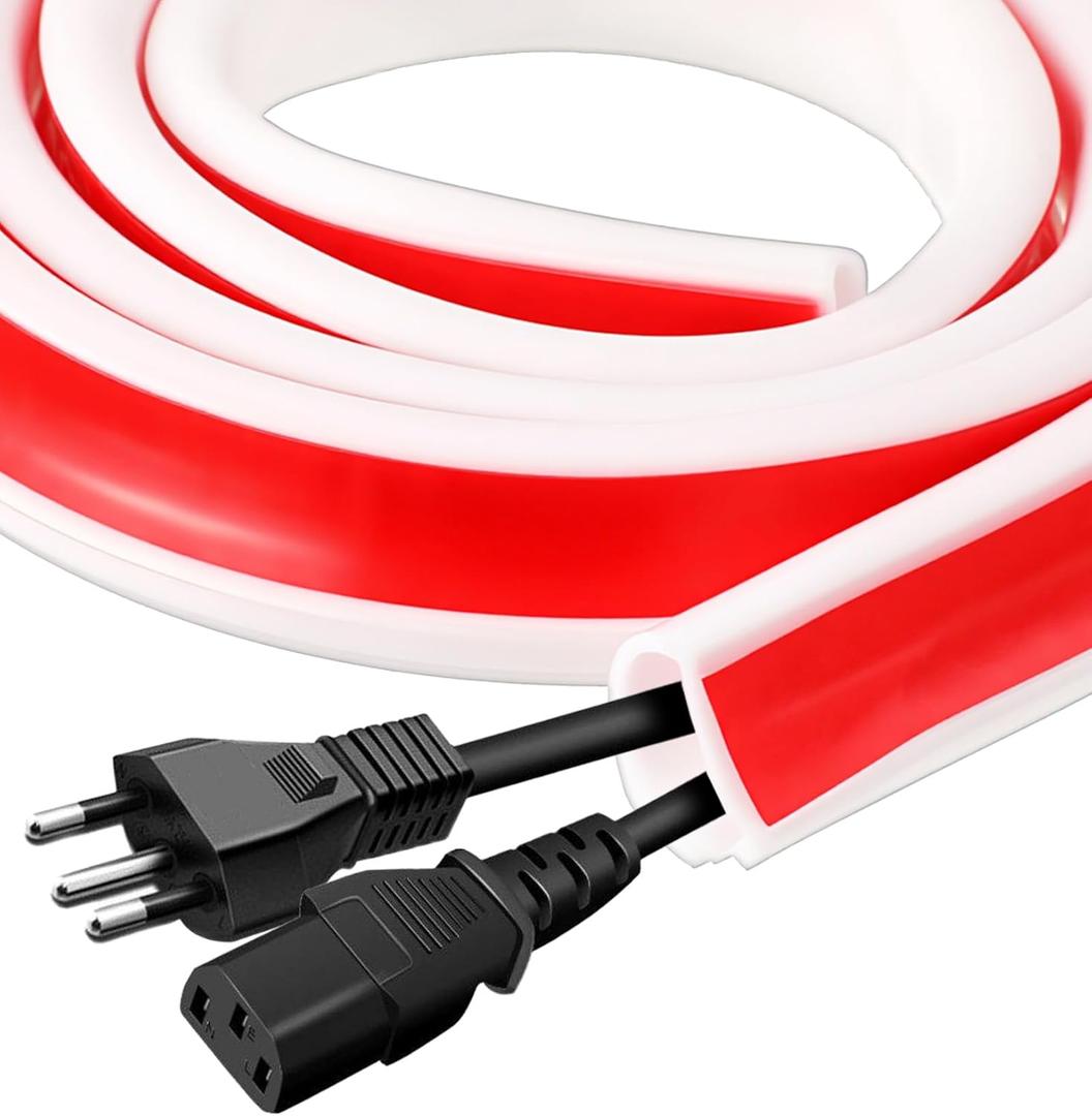 Cable Hider, 39-Inch Cable Cord Hider, Self-Adhesive Cord Hiders for Mounted TV, Flexible Silicone Wire Concealer for Baby Proofing