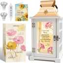 2 x Gifts for Mom from Son - Unique Mothes Day Birthday Gifts for Mom from Son, I Love You Mom Gifts Lantern - Thanksgiving, Mother Son Candle Warmer Lamp with Timer Dimmer