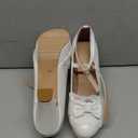 Mary Janes for Women Platform Heels Bow Kawaii Shoes Vintage Dress Pumps (8.5)
