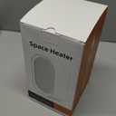 Space Heater, Portable Small Heaters for Indoor Use, Electric Desk Heater with Overheat and Tip-Over Protection, Mini Personal Heaters for Home Office Workspace, Blue