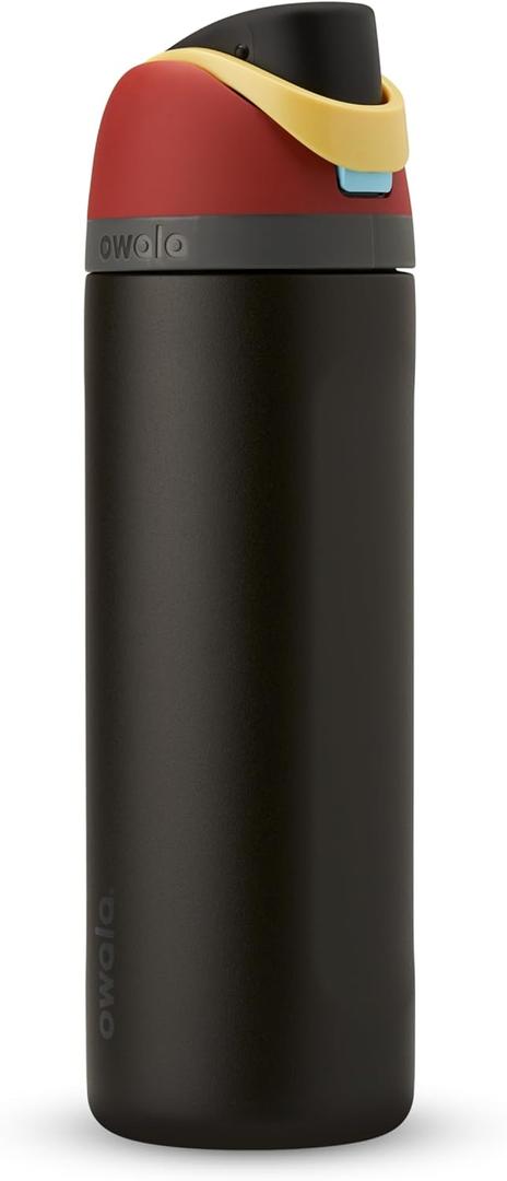 Owala Marvel Potter FreeSip Insulated Stainless Steel Water Bottle with Straw for Sports and Travel, BPA-Free Sports Water Bottle, 24 oz, Thor