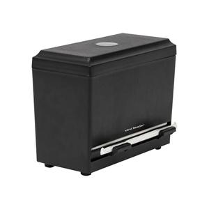 Mind Reader Straw Dispenser, Pencil Dispenser, Classroom Must Have, Restaurant Supply, Plastic, 9.25"L x 4.5"W x 7.5"H, Black