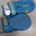 QUMY Dog Shoes for Large Dogs, Medium Dog Boots & Paw Protectors for Winter Snowy Day, Summer Hot Pavement, Water-Resistant in Rainy Weather, Outdoor Walking, Indoor Hardfloors Skid-Resistant Sole (Size 6: 2.6''x3.0''(W*L) (Pack of 4))