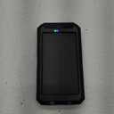 TNEMOAO Solar Charger Power Bank - 36800mAh Solar Phone Charger, USB-C QC3.0 Fast Charger with LED Flashlight, IP65 Waterproof Portable Power Bank for Camping, Hiking Outdoor Activities（Blue）