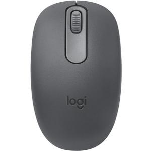 Logitech M196 Bluetooth Wireless Mouse, Compact and Portable Mouse for Laptops, Tablets and More, 12-Month Battery, Smooth Tracking, Compatible with PC and Mac, Windows and macOS - Graphite (One Size)