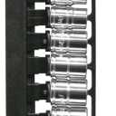 Pro-Grade Metric Socket Set with Rail - 3/8-Inch Drive