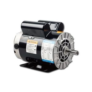 2HP Air Compressor Motor 3450 RPM - Replacement Motor for Air Compressors, 115/230V Dual Voltage, 56 Frame, 5/8” Keyed Shaft, Ultra Quiet 75dB Electrically Reversible