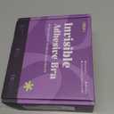 Invisible Strapless Sticky Bra Push up for Women, Ultra Adhesive Bra for Backless Dress, Cleavage Bra Lift Novelty Bras (A Cup, Light Beige)