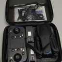 Foldable Drone with 1080P Camera for Beginners & Kids, FPV RC Quadcopter Toys Gifts for Boys Girls, One Key Start, 3D Flips, Gesture Selfie, 3 Speed Modes, 2 Batteries (Black)